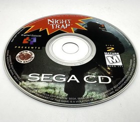 Night Trap ( Sega CD ) Tested NM Complete CIB w/ All Inserts + Reg Card + Tattoo