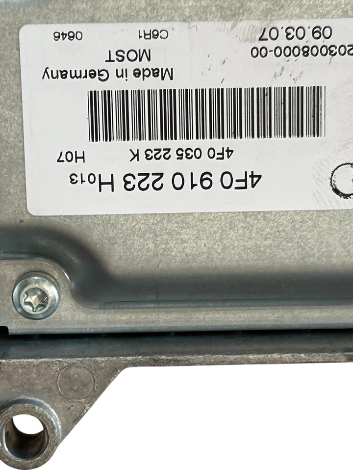 Amplificatore RADIO a6 c6 3000 tdi 236 cv 2004/2011 4F0910223H - Immagine 3 di 4