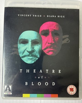 Theatre of Blood (1973) Arrow Video Blu-ray Vincent Price Region B with booklet