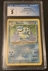 Wizards of the Coast 1999 Pokemon TCG Blastoise 2/102 Base Set Holo CGC 5