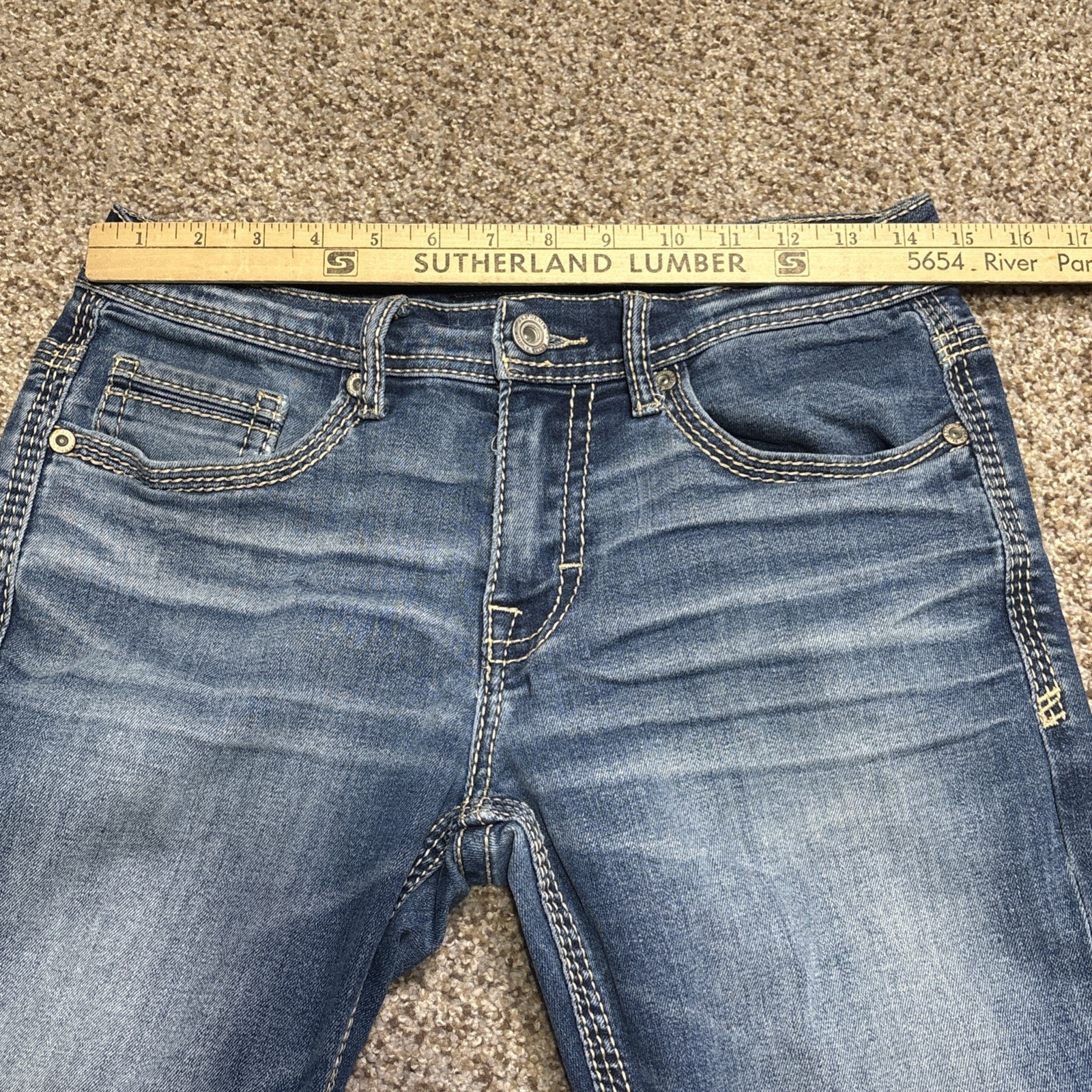 BKE Aiden Denim Jeans Mens 29x32 Fits 29 X 30 Straight Leg - View 8