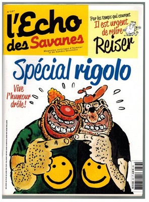 L'Echo des Savanes 337 Glenat 2016 Vuillemin Decressac Reiser
