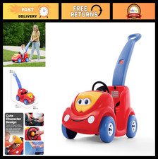 Kids Push Car Ride-On Buggy with Seat Belt  Horn - Toddler Stroller Alternative