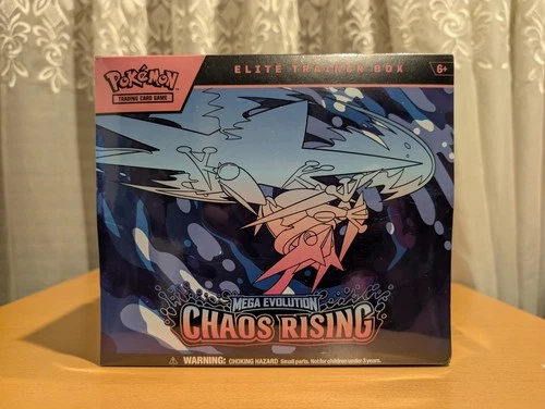 Sealed Chaos Rising Pokemon Elite Trainer Box