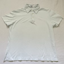 Edoardo Borrelli Napoli Polo 52 Filo Scozia Italy Slim Fit 42  Chest Minimal Lux