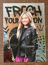 2021 Skybox Metal Universe Champions Fresh Foundation #FF31 Sky Brown