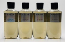 4 Bath  Body Works BLACK TIE Men's 3 in 1 Hair Face Shower Gel Body Wash Soap
