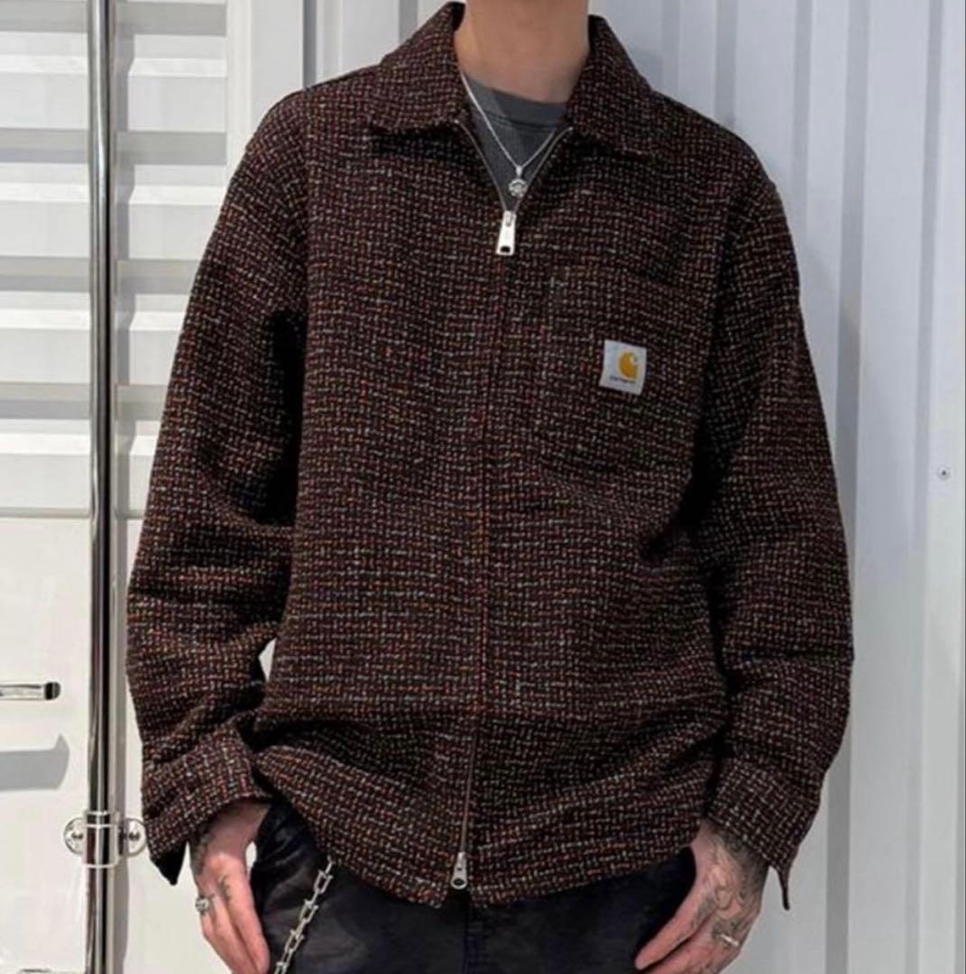 Carhartt WIP BELLAMY Shirt Jacket XL Unused Workwear Blue 25AW | eBay