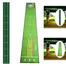 Golf Putting Mat Training Pad Wear Resistant Lightweight Equipment Golf Practice