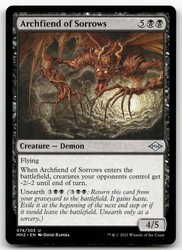 Archfiend of Sorrows Modern Horizons 2 074/303