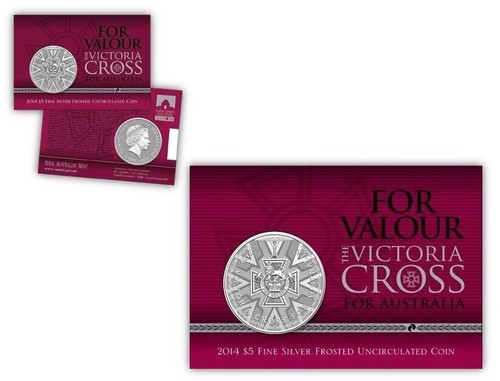 Australia 5 Dollars 2014 The Victoria Cross For Australia Silver Coin