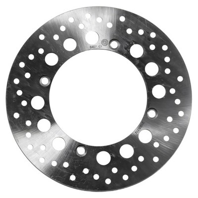 Brake disc Brembo Oro 68B407C7 with approval, rigid front 276x4mm for Honda