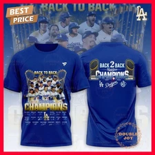 Los Angeles Dodgers World Series Champions Back 2 Back 2024 2025 Shirt