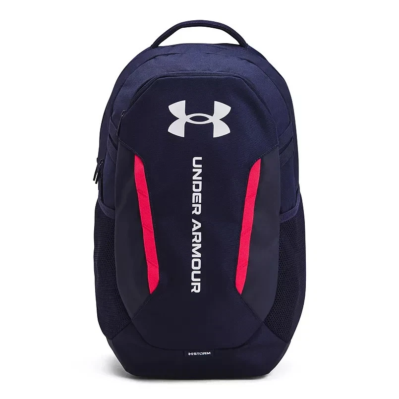 Under Armour UA Hustle 6.0 Unisex School 16" Laptop Backpack Navy/Red/White