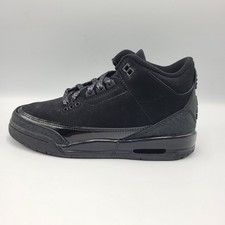 BRAND NEW JORDAN 3 RETRO BLACK CAT SIZE 4.5Y DMO967 001