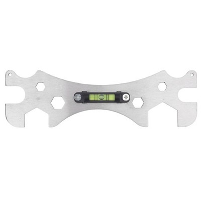 Multifunction Wrench Level Tool Hex Screw Removal Spanner For Bathroom Fauce SET