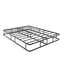 DHQBBLK Dothan Queen Bed Frame with Luxurious Style Headboard and Footboard...