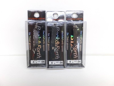 Trout Smith Back & Forth Durchmesser 4 g Guetal 3er-Set 2.112 $ ()