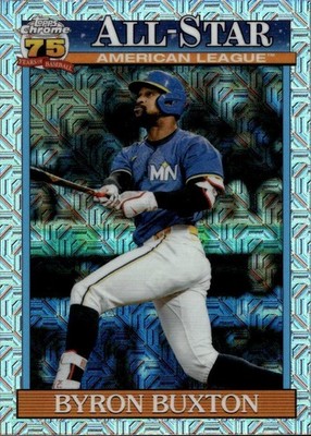 2026 Topps Series 2 Silver Pack All-Star Byron Buxton #91ASC-29 Mojo Refractor