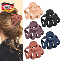 Lolalet Octopus Haarklammer, 5Er Set Haarspangen -Style B | Hair Claw Clips Mit