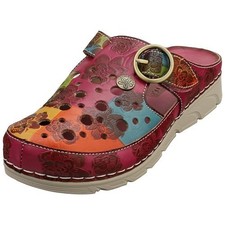 Ladies Laura Vita Dorry 08 Fushia Mule SALE PRICE