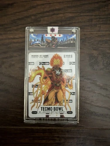 Bo Jackson Battle Arena Tecmo Bowl Mann-O-War Fire Sore Thumbs SSP Charles Mann