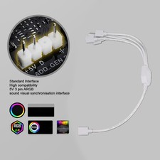 ARGB Splitter Cable 1 To 4 Female To Female 5V 3 Pin RGB Splitter Extension