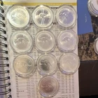 Australian Kangaroo 1 oz. Silver Bullion coins.  Lot of 10.