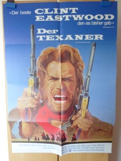 Der Texaner (Clint Eastwood) Kinoplakat