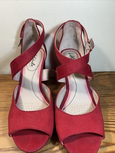 LifeStride Allison Damen-Sandalen 8W künstlich Blockabsatz bequem S532 - Bild 1 von 7
