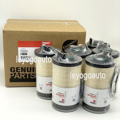 6Pcs FS20081 Fuel Filter Water Separator For Cummins FleetGuard OEM A0000904851