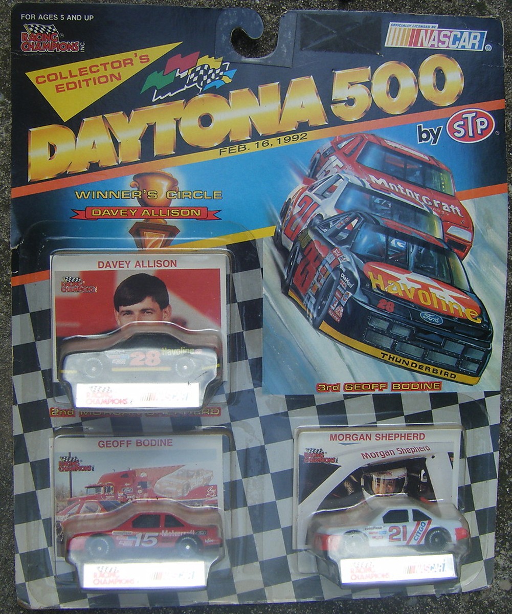 Toy Xv Racers Daytona 500 Daytona 500 Colector's Edition Cars 1992
