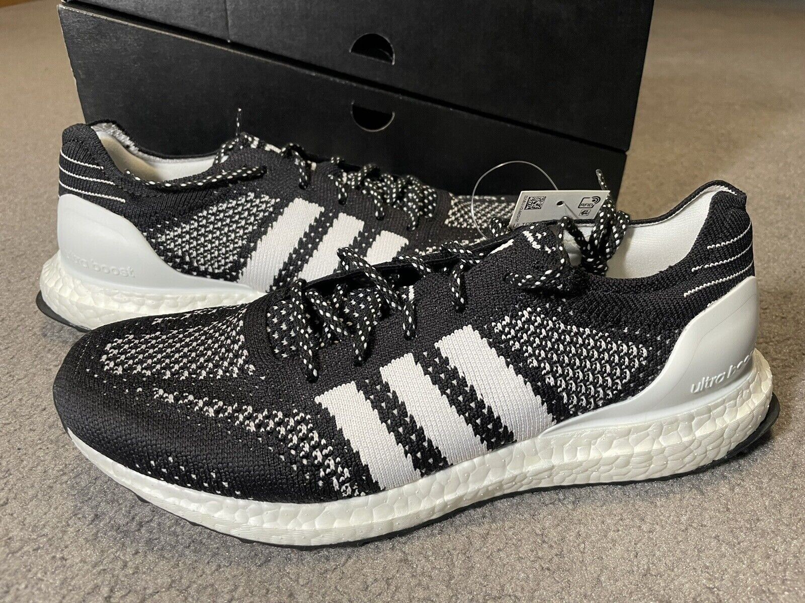 NWT Adidas Running UltraBoost DNA Prime Black White Boost FV6054 Mens Size  12 | eBay