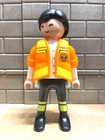 Playmobil character police gendarme firefighter 59 - for CUSTOM RARE VINTAGE