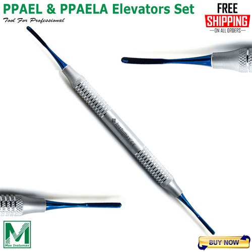 Dental Oral Surgery Root Elevators Kit Coupland Luxation Luxating Elevator Cryer - Picture 8 of 16
