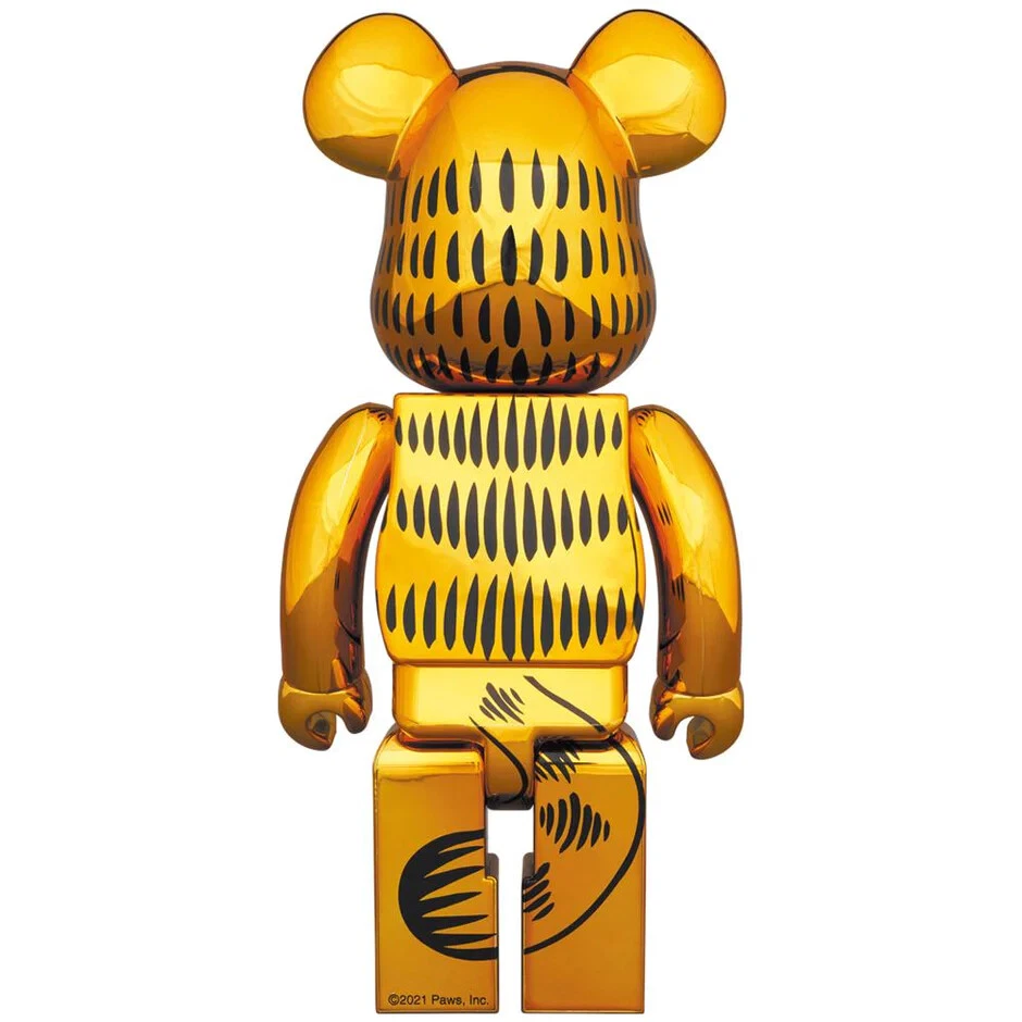 BE@RBRICK GOLD CHROME Ver. 1000％