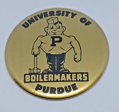 University of Purdue Boilermakers College football Pin Pinback button 3" - 第 1/4 張圖片