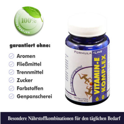 Vitamin E Komplex Vegi-Kaps - Beste HANNES' Qualität