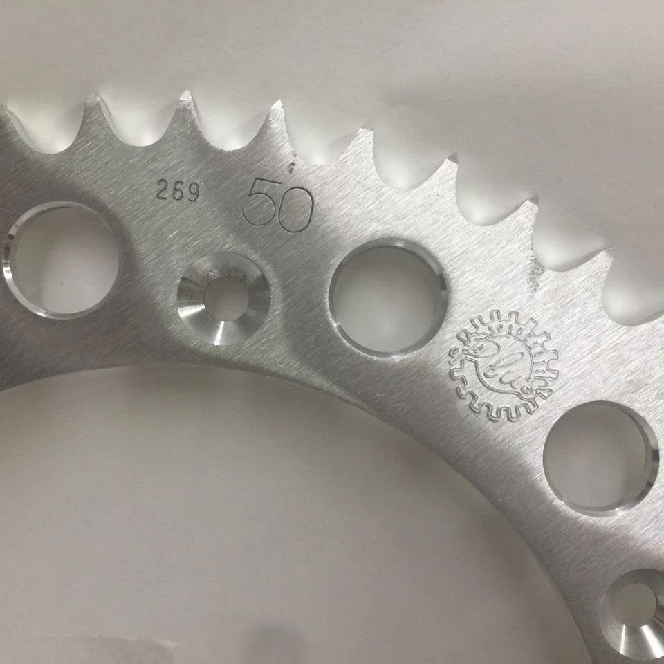 KTM 250 420 495 1984-1989 540 90-91 Rear Sprocket 50 Tooth Aluminum - Image 2 of 3