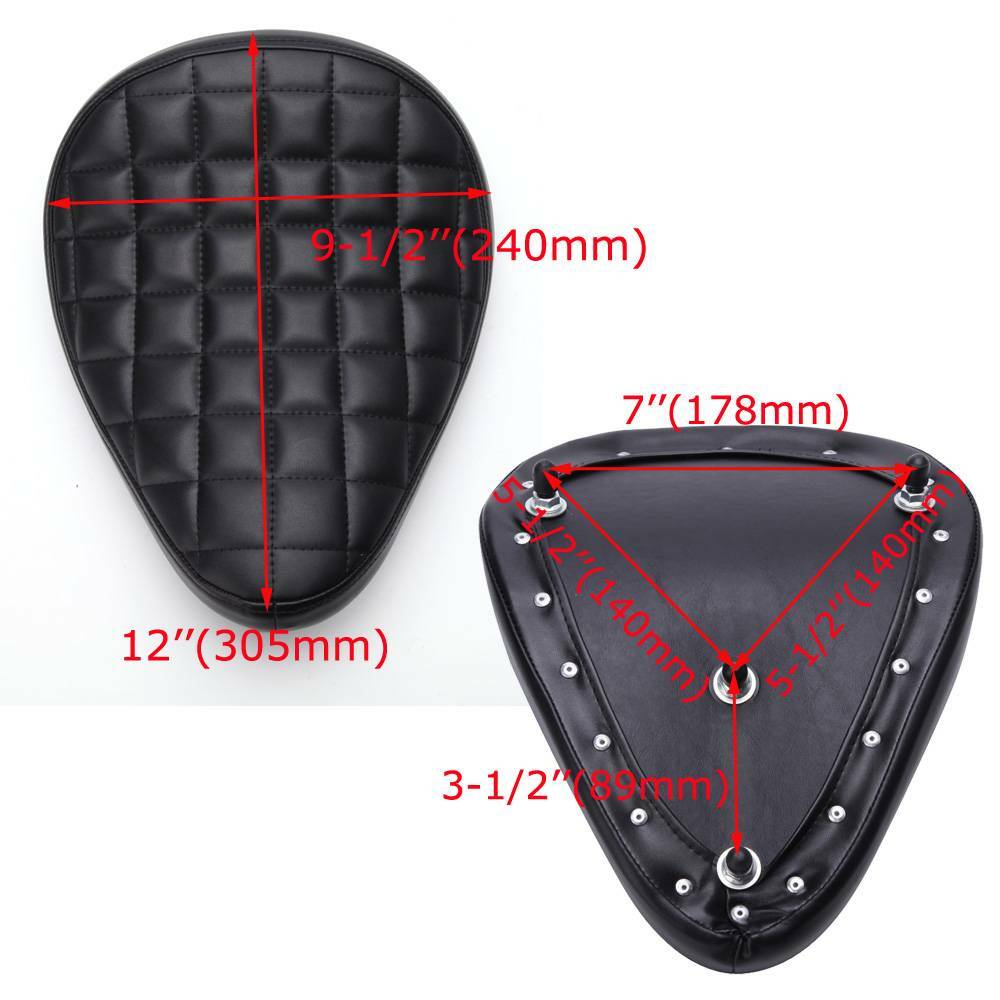 Solo Spring Seat Compatible With Suzuki Intruder VL 1500 LC