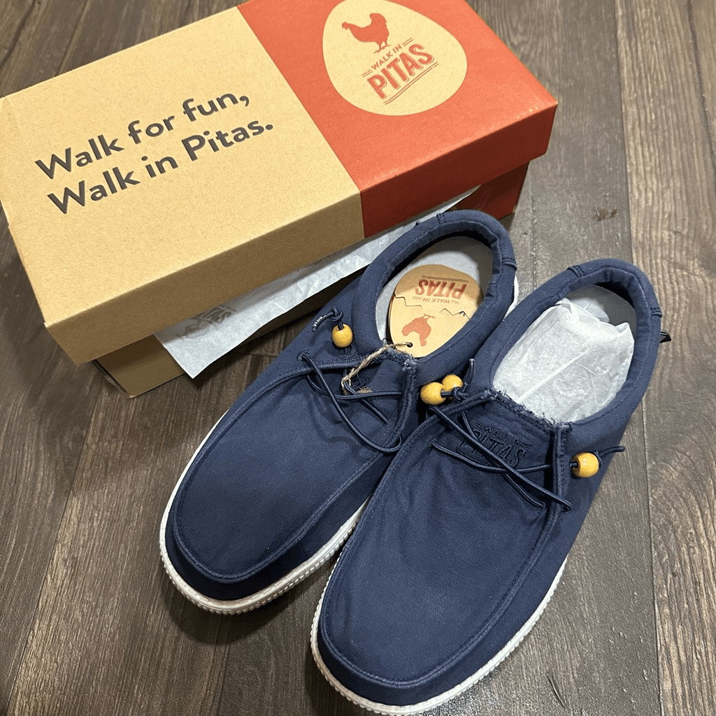 Pitas Dani navy blue slip on comfortable loafer 11 shoes | eBay display picture 2