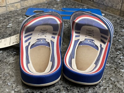 Adidas Adilette Premium Mens SIZE 7 Sandals Blue/White ( FX4429 ) ️ for  sale online | eBay