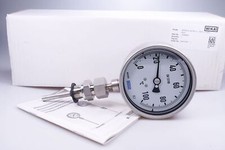 WIKA Bimetal Thermometer R5502/4 14394050 Nominal Size 100 mm, 0-100 ° C Original Packaging NEW