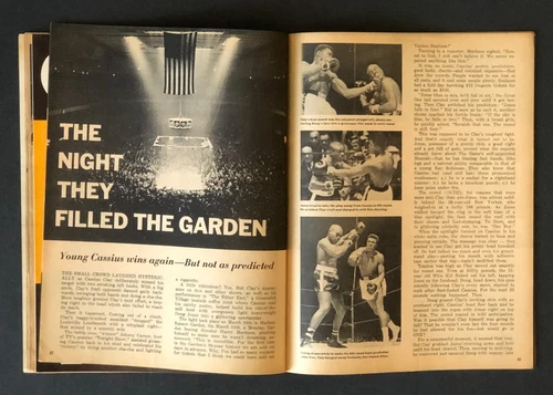 1963年 ボクシング イラスト マガジン エディ マチェン カーニバル オブ チャンピオンズ ヴィンテージ - 画像6/9