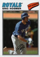2012 Topps Archives 1977 Topps Cloth Stickers #77C-EH - Eric Hosmer  12-398