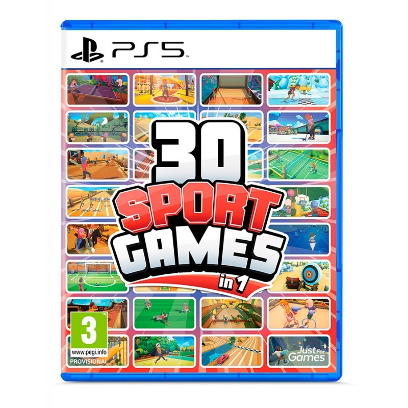 30 SPORT GAMES IN 1 PS5 PAL ESPAÑA NUEVO FISICO PRECINTADO ESPAÑOL