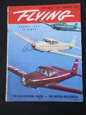 FLYING MAGAZINE August 1948 Airplane Post War