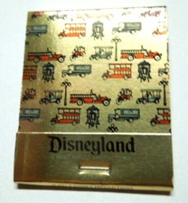 Disneyland Full and Complete Matchbook Main S...