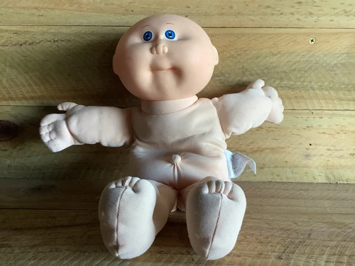 CABBAGE PATCH KIDS ORIGINAL DOLL BABY WITH BLUE EYES 1985 COLECO CABBAGE PATCH