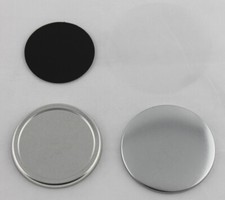 Key chain Button Parts with Mirror Back Cover 50mm for Button Maker